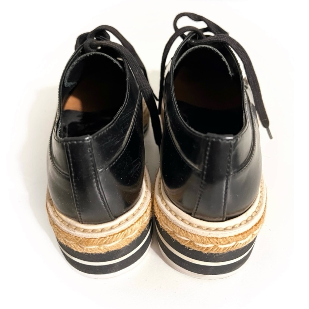 Prada Black Platform Sneakers with Embellishments - Picture 3 of 9
